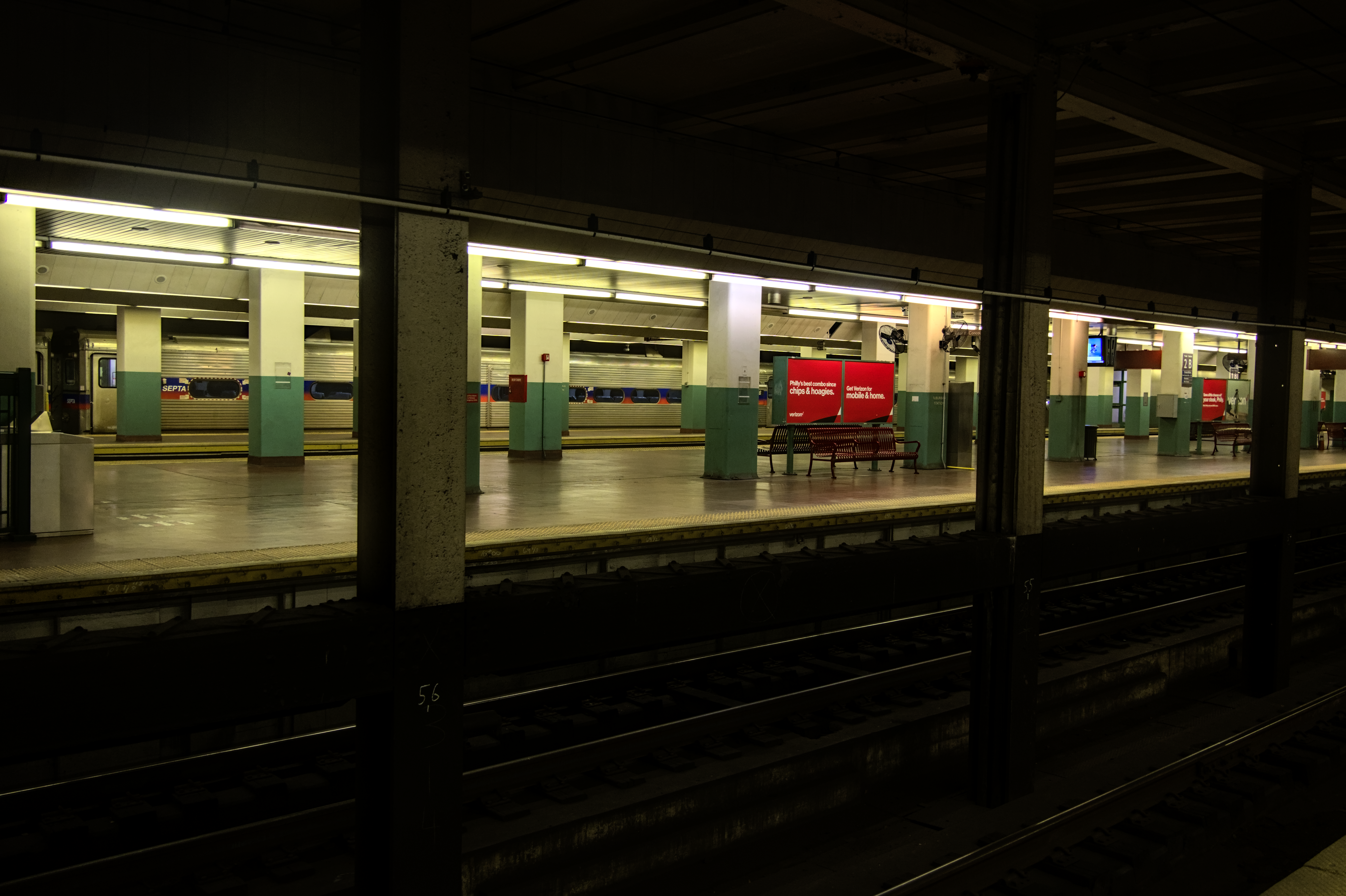 Suburban Station Platforms, 2024-04-28