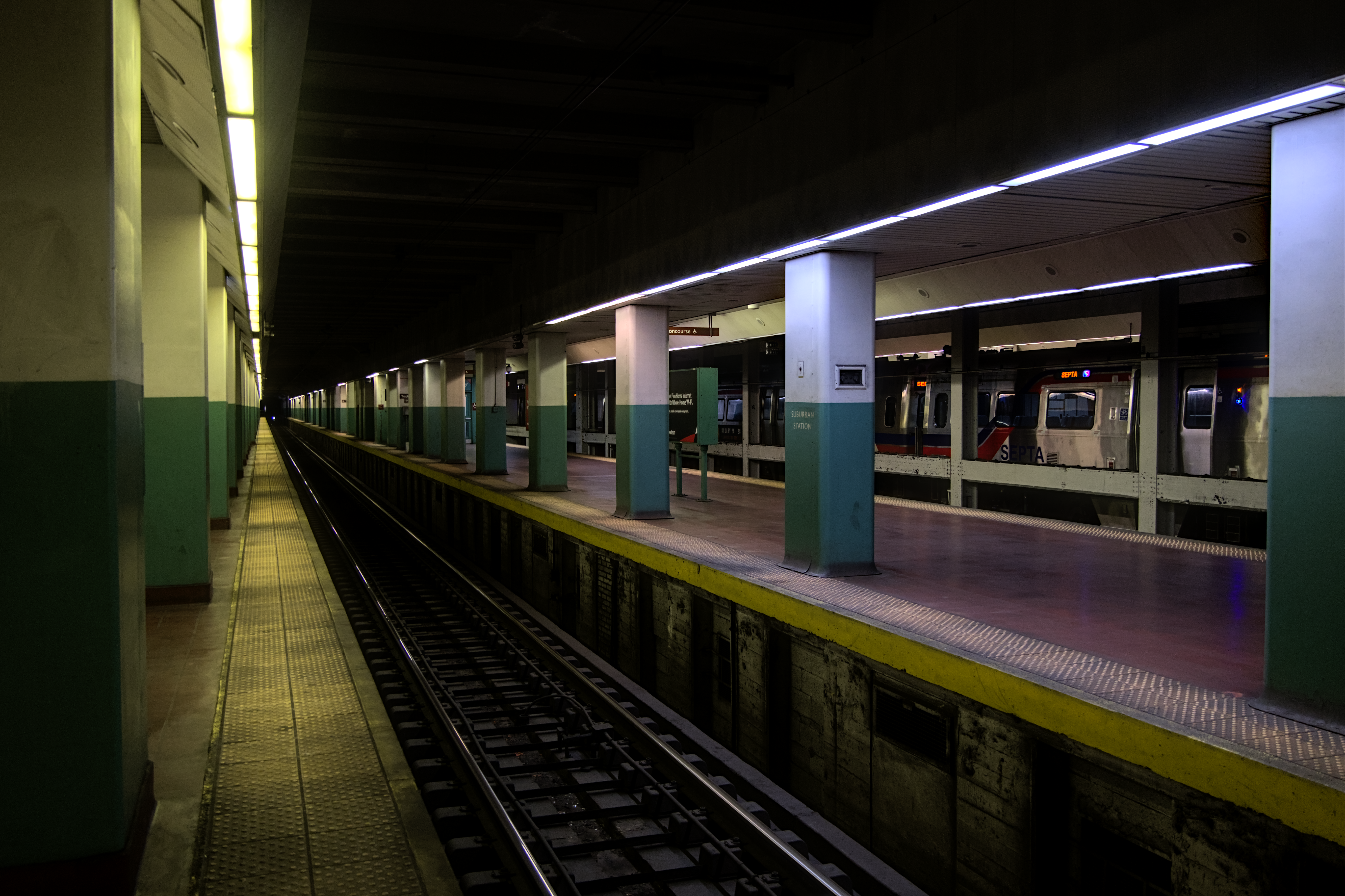 Suburban Station Platforms, 2024-04-28