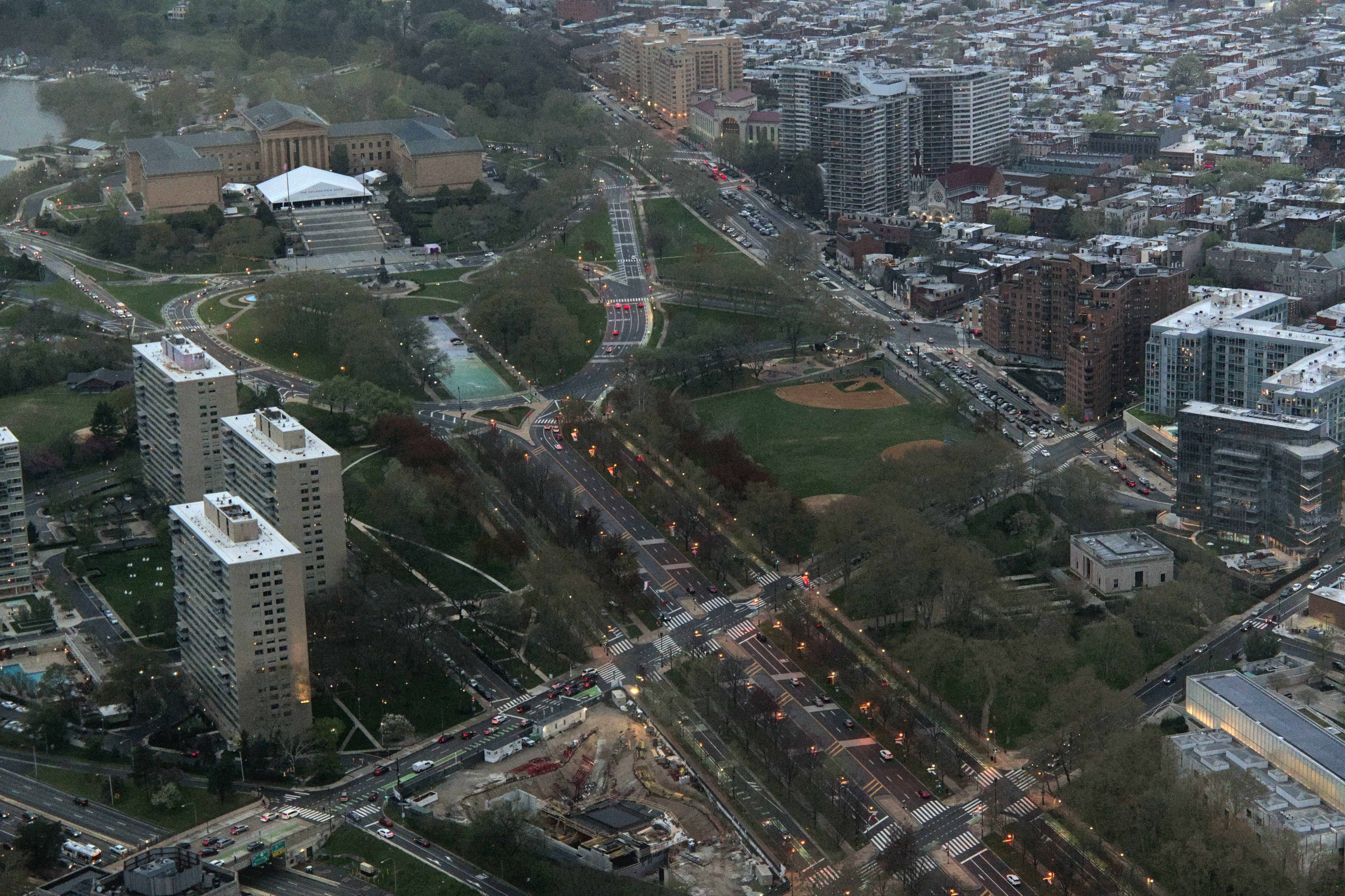 View from the Comcast Building, 2024-06-11