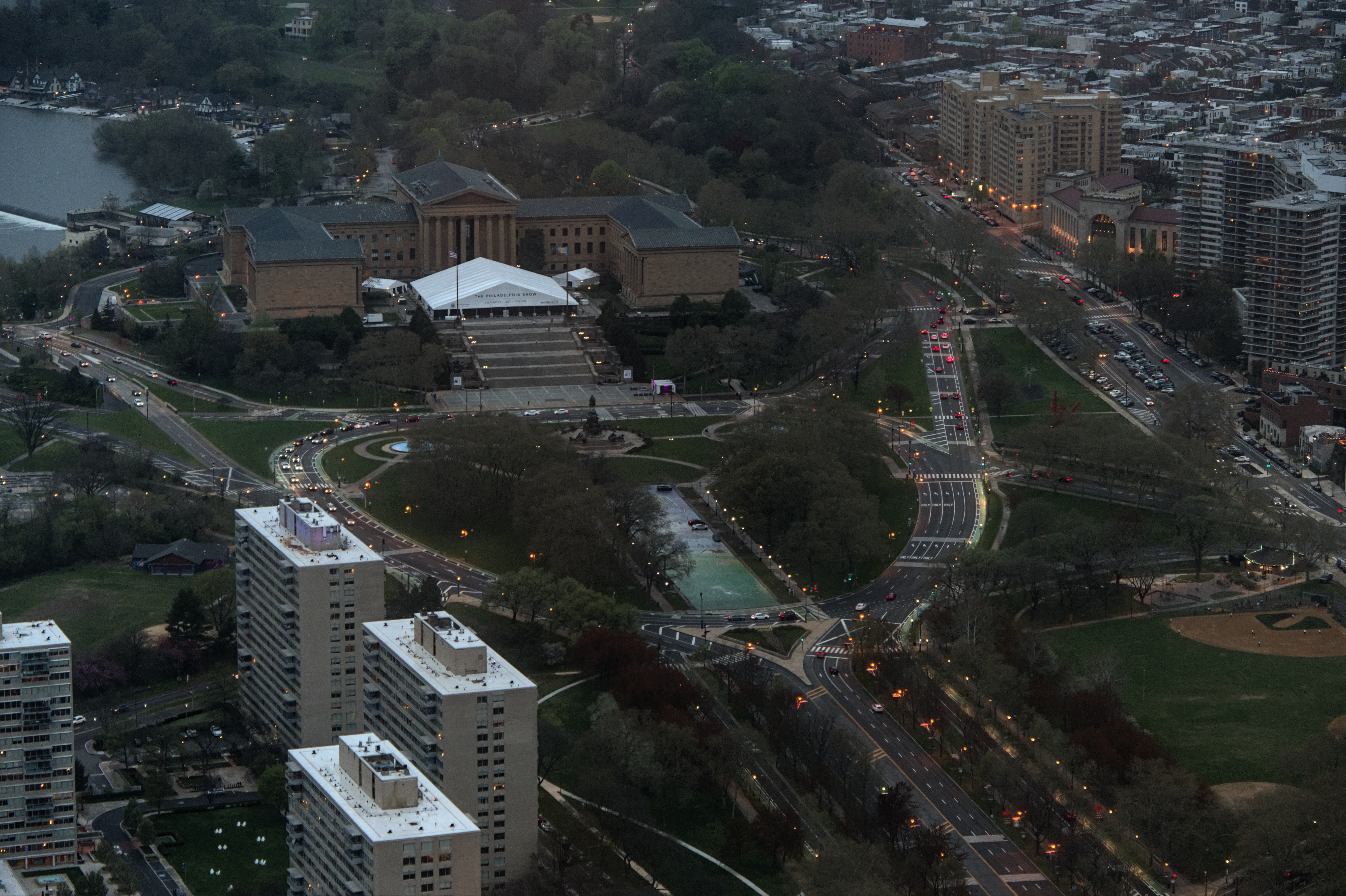 View from the Comcast Building, 2024-06-11