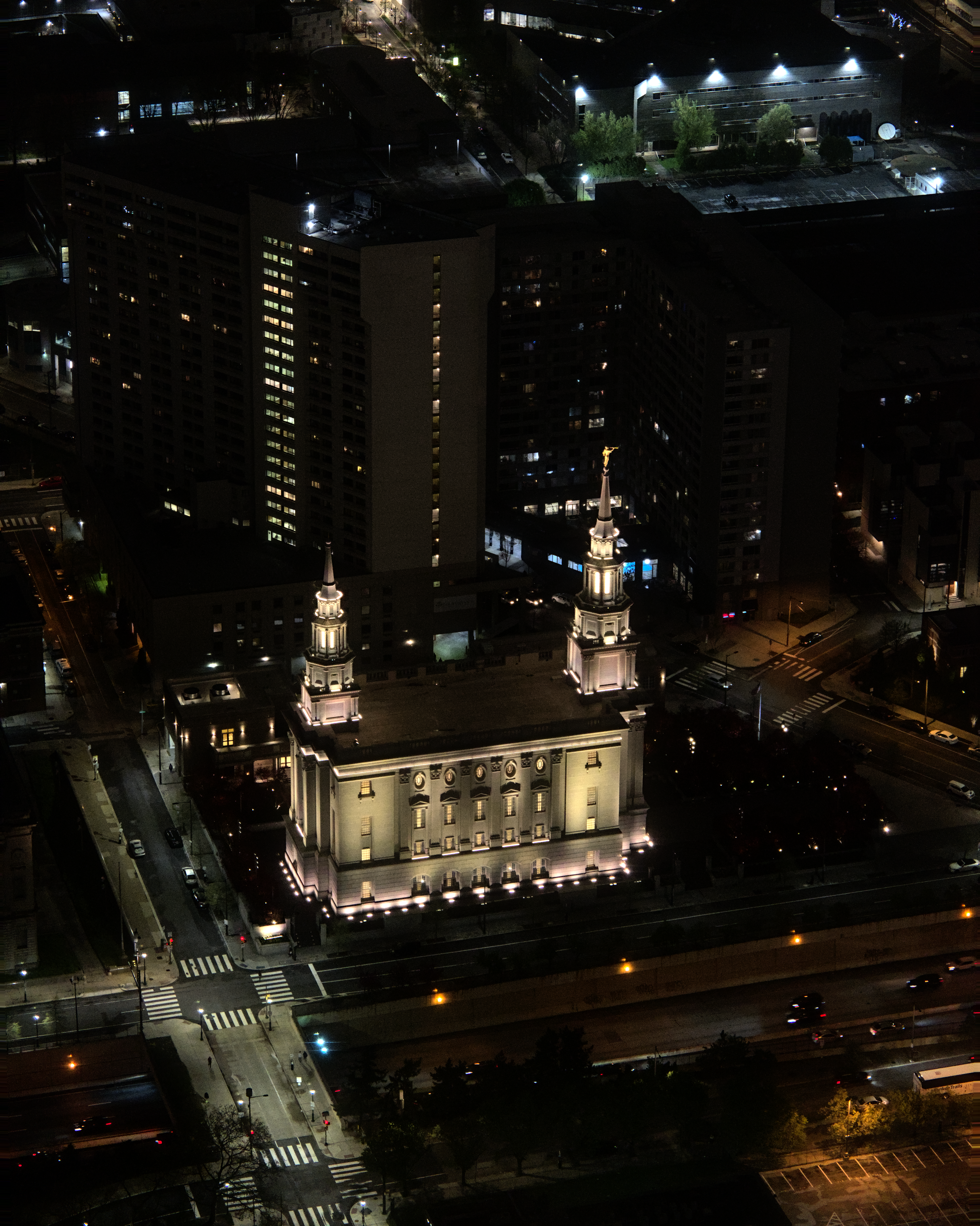 View from the Comcast Building, 2024-06-11