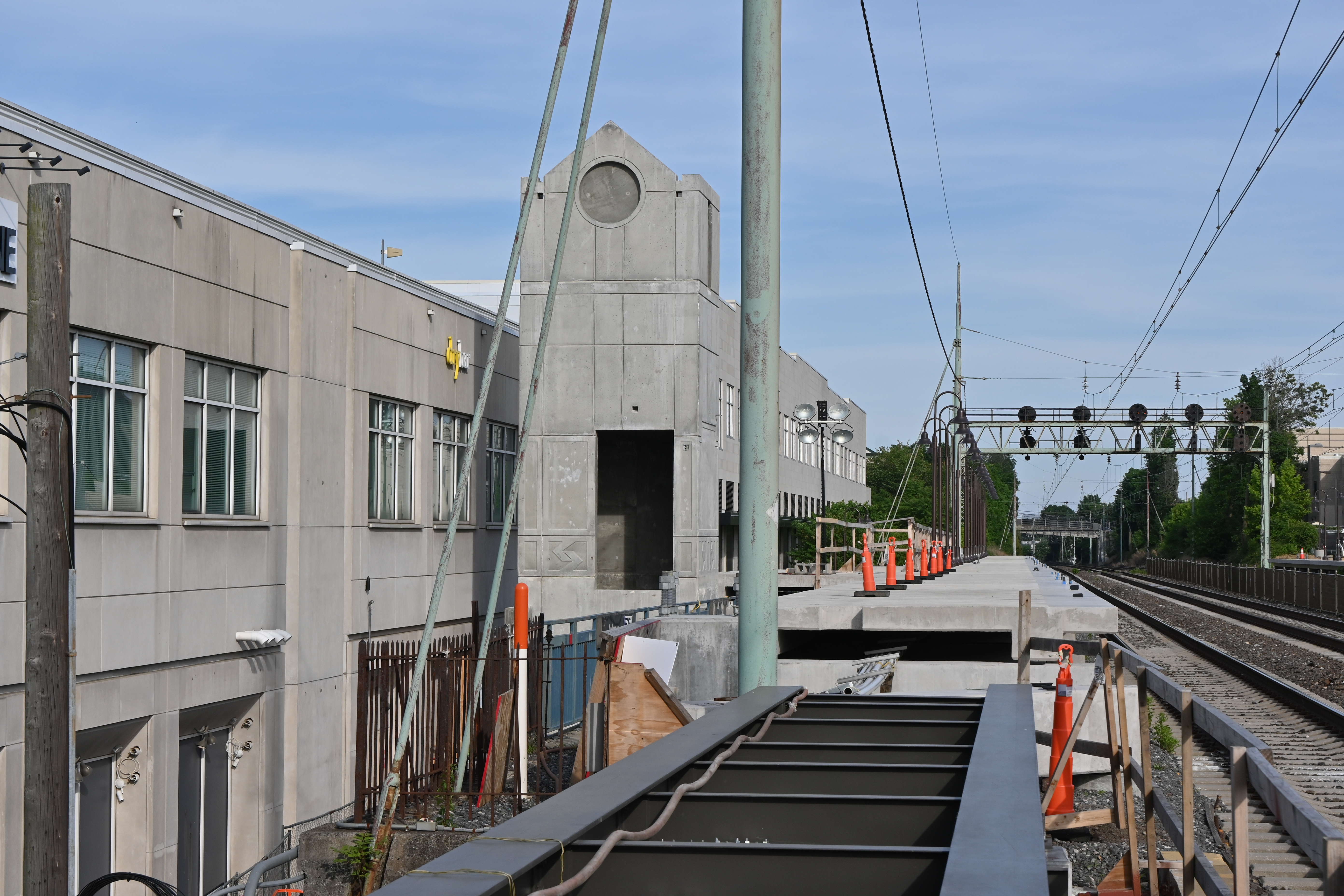 Ardmore Station Construction, 2024-06-04