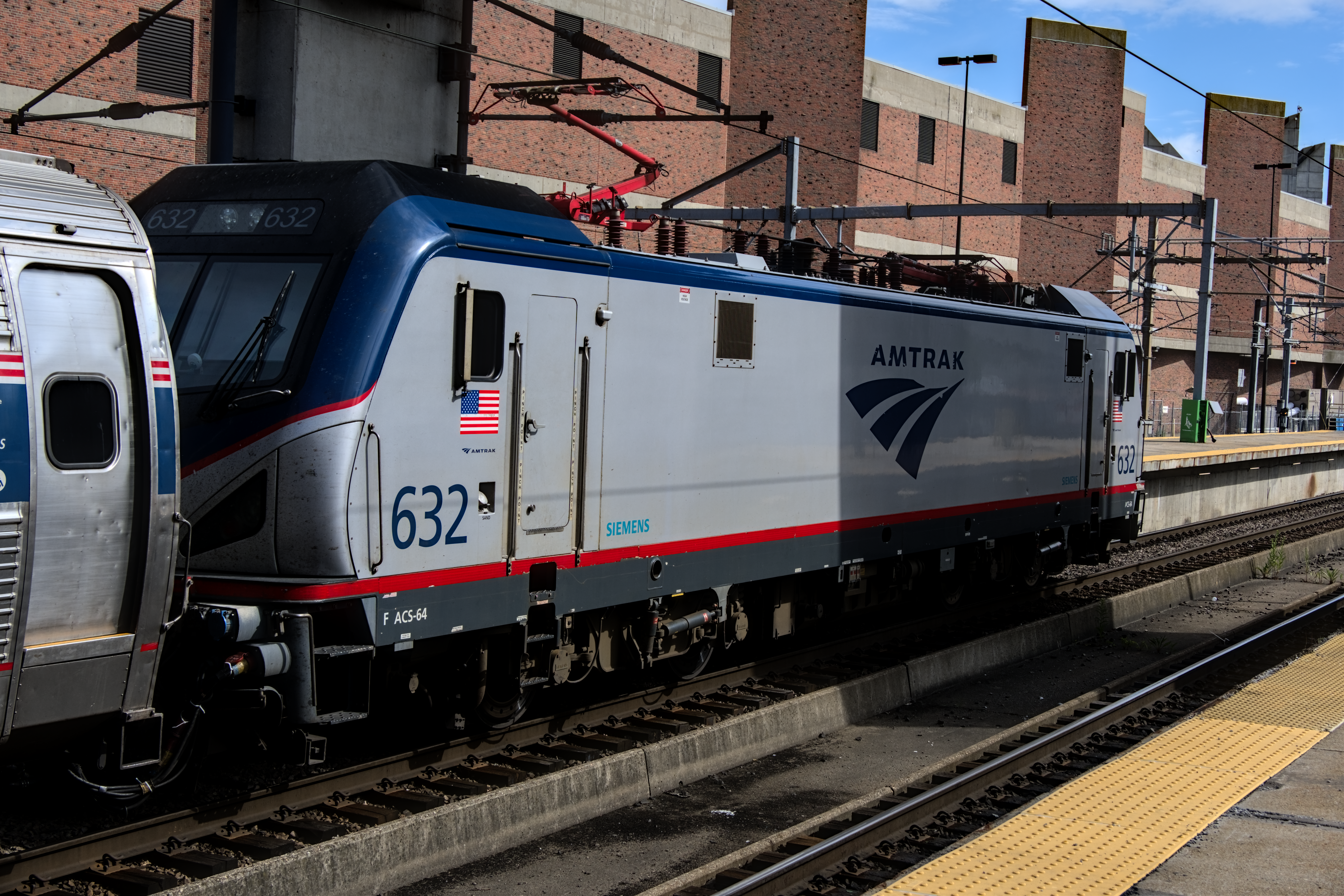 Trains at South Station, 2024-07-29