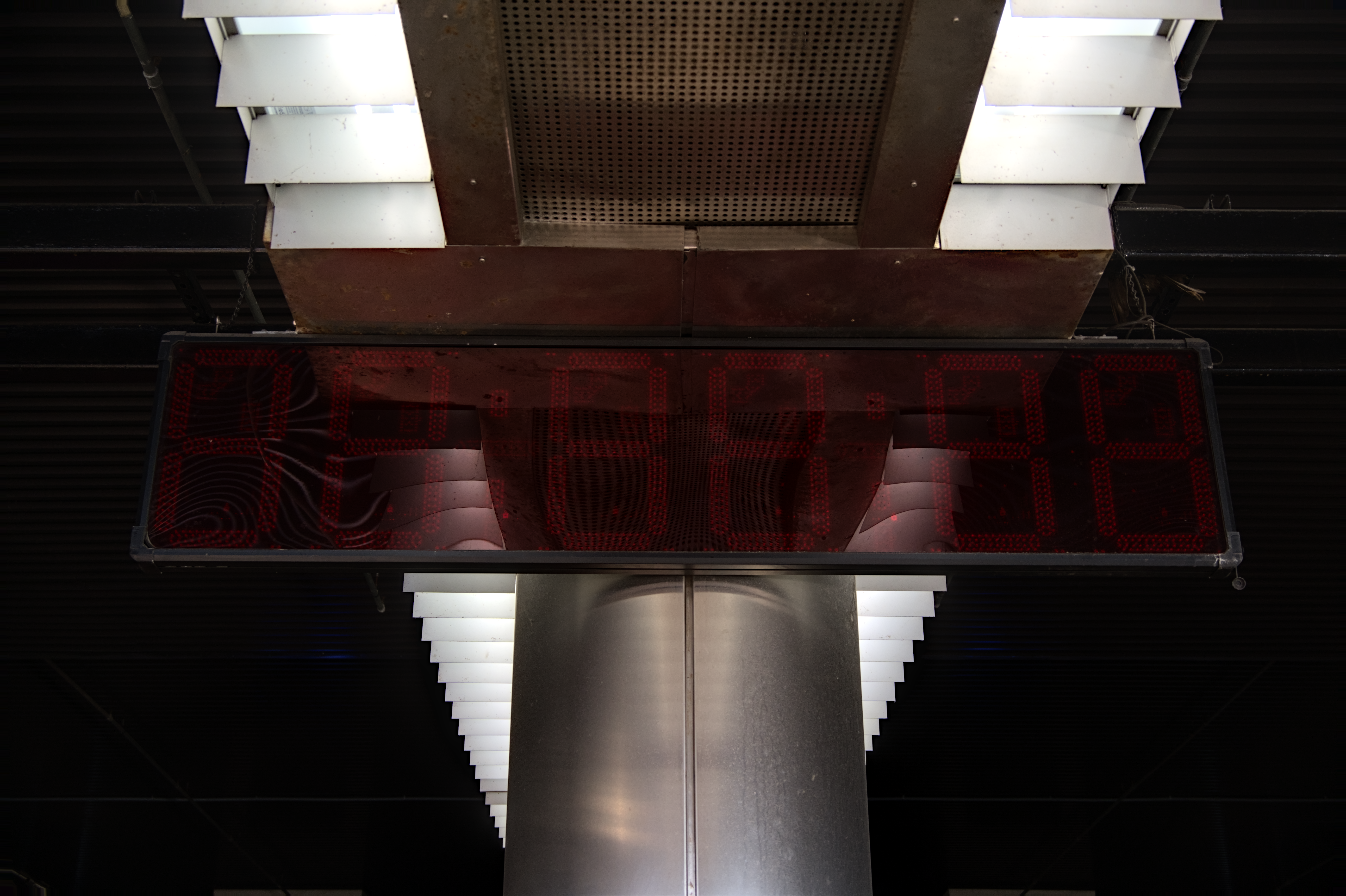 North Station Clock Board